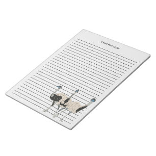 Bloc-note Emus Bird Lovers Personnalisé