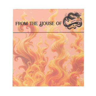 Bloc-note "Enchanter le dragon stationnaire pour les amoureu