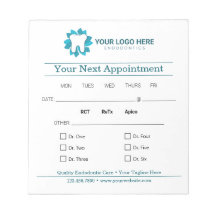 Endodontie modifiable Prochain rendez-vous