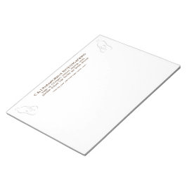 Bloc-note Enquêteur paranormal avec logo fantôme