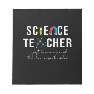 Bloc-note Enseignant de la science de don