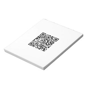 Bloc-note Entreprise de code QR personnalisé