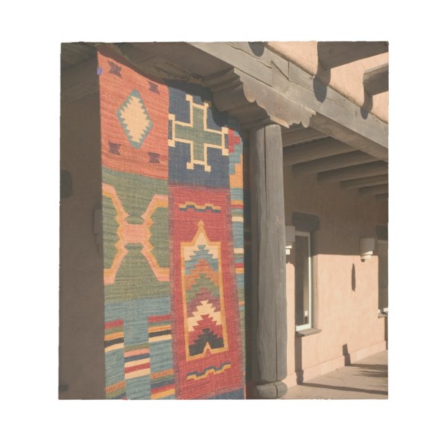 Bloc-note États-Unis, Nouveau-Mexique, Taos : Navaho Rug Gal (Devant)