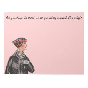 Bloc-note Êtes-vous toujours ceci stupide ?