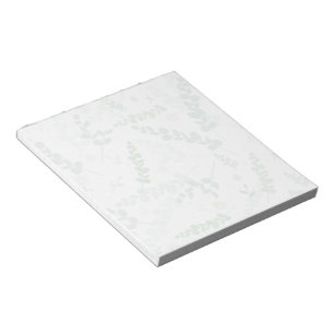 Bloc-note Eucalyptus & Flore Blush - Botanique subtile