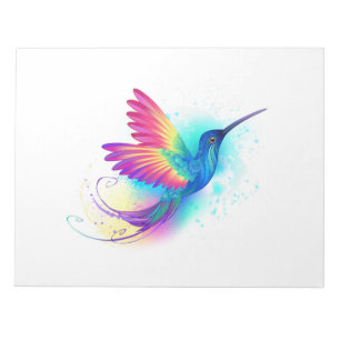 Bloc-note Exotic Rainbow Hummingbird