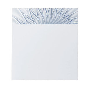 Bloc-note Fantaisie dynamique Abstrait Tons bleus Art fracta