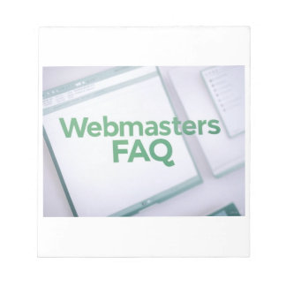 Bloc-note FAQ WebMasters