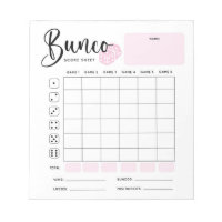 Feuille de score Bunco