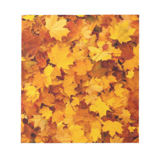 Bloc-note Feuilles d'automne