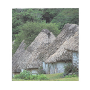 Bloc-note Fidji, Viti, Cases traditionnelles.