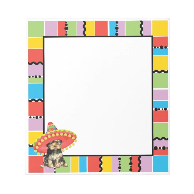 Bloc-note Fiesta Yorkie (Devant)