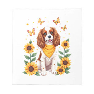 Bloc-note Filles Femmes Maman Cavalier King Charles Spaniel