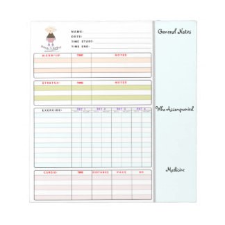 Bloc-note Fitness : Faites-le pour vous-même; Motivational P