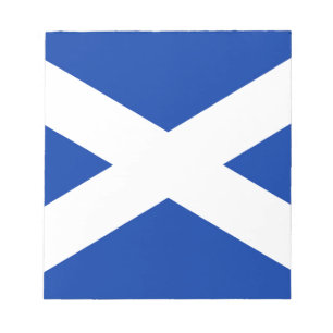 Bloc-note Flag of Scotland Saltire - High Quality Image