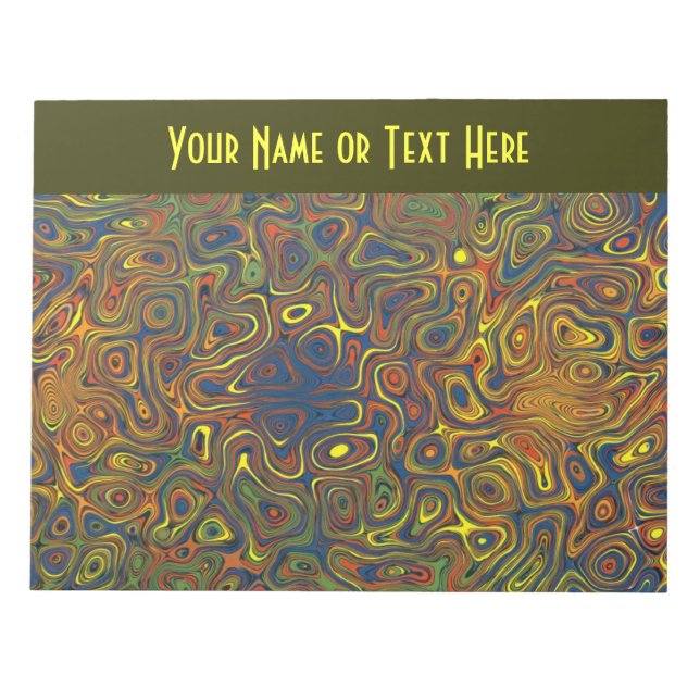 Bloc-note Flèches folles personnalisables Jotter ou Bloc-not (Devant)