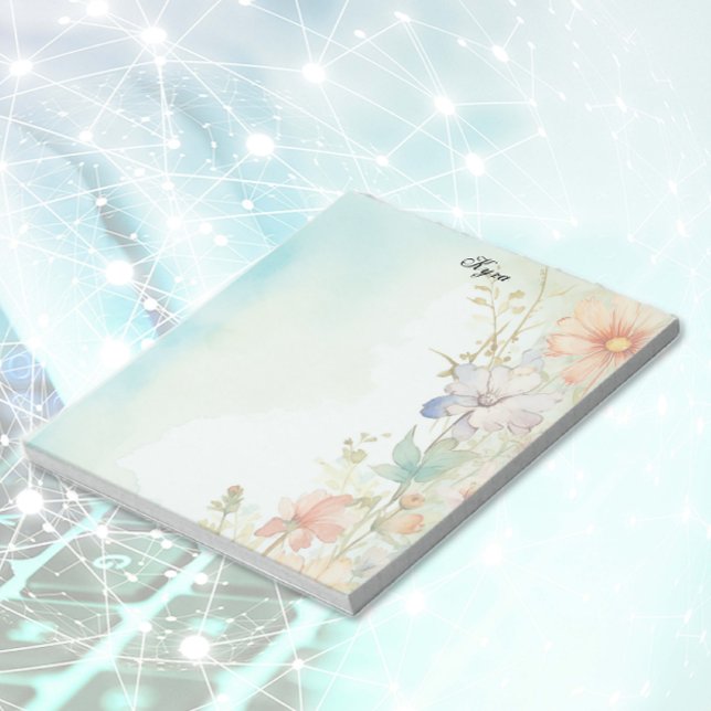 Bloc-note Fleur de rotation (Créateur téléchargé)