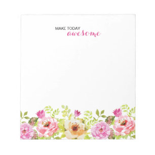 Bloc-note Fleurs de printemps