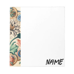 Bloc-note Fleurs éthériques en Harmonie