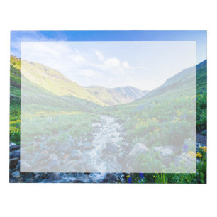 Bloc-note Fleurs Fleurs sauvages en Colorado