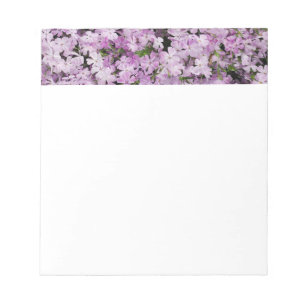 Bloc-note Fleurs roses