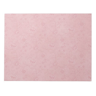 Bloc-note Fleurs Tout Simplement Jolies Rose