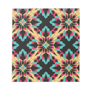 Bloc-note  Floral et Glamour Tissu Mode Sans Couture Mignon 