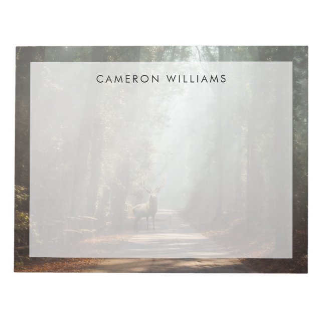 Bloc-note Forêt | Bois (Devant)