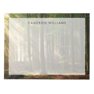 Bloc-note Forêt Forêt d'automne