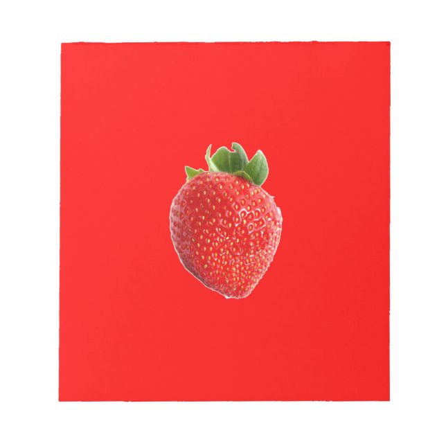Bloc-note Fraise d'été (Devant)