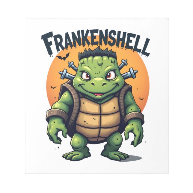 Bloc-note Frankenshell Turtle (Devant)