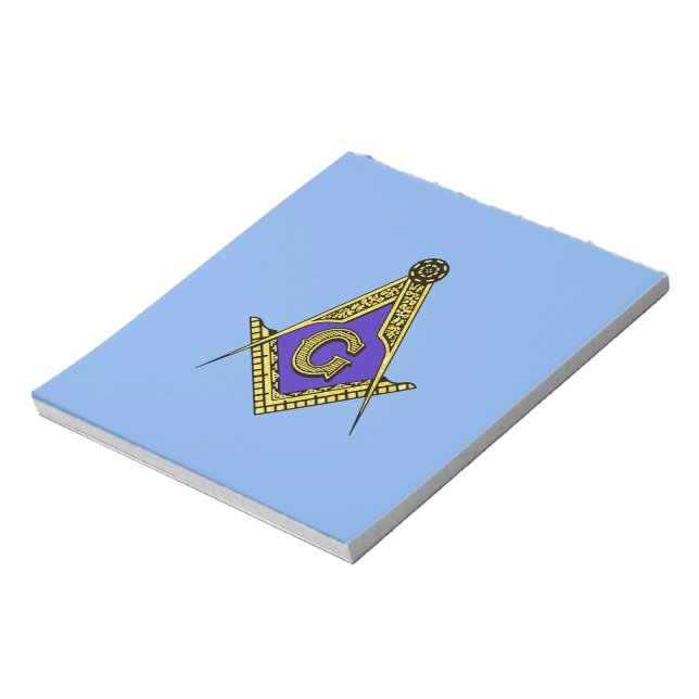 Bloc-note Freemason (bleu) (Tourné)