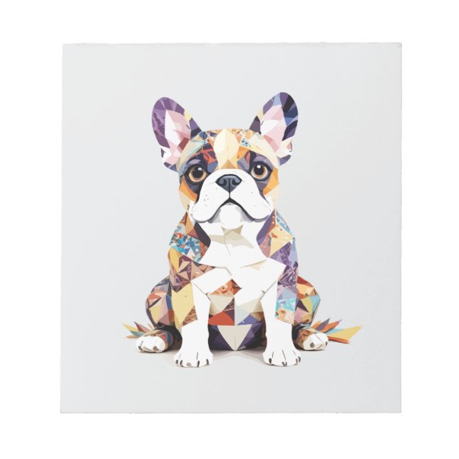 Bloc-note French Bulldog Jouer Adorable Fun Joyful Animal (Devant)