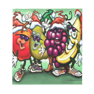 Bloc-note Fruit Noël
