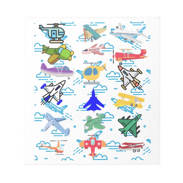 Bloc-note Fun Aviation (Devant)