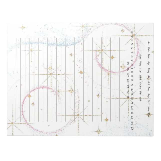 Bloc-note Funky Star (Devant)