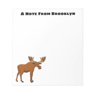 Bloc-note Funny moose