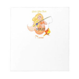Bloc-note Funny Pêche Fille Sirène Thunder_Cove
