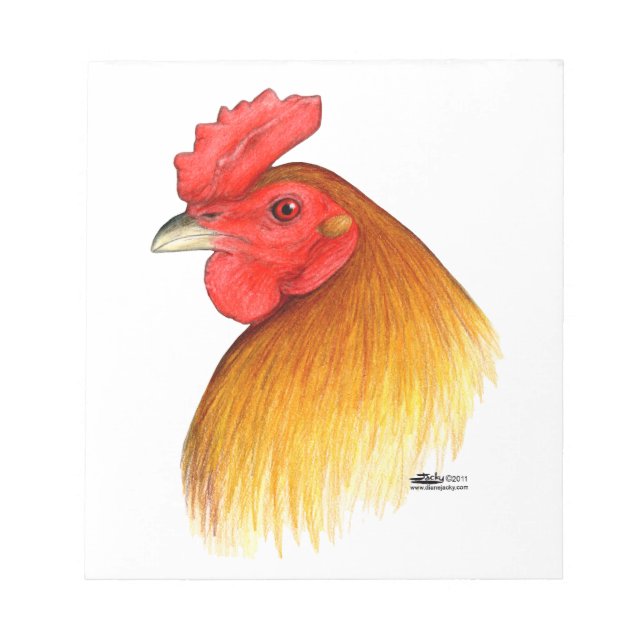 Bloc-note Gamecock (Devant)