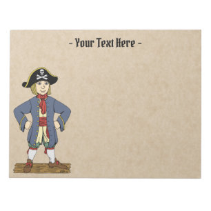 Bloc-note Gamin Pirate Charmant