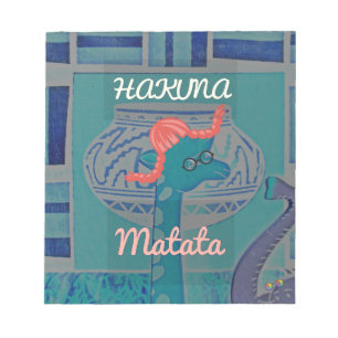 Bloc-note Giraffe Art Joueuse : Un Plaisir Africain