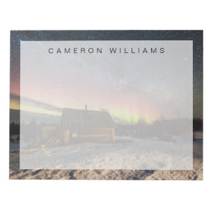 Bloc-note Glace et neige   Aurora Polaris Murmansk, Islande