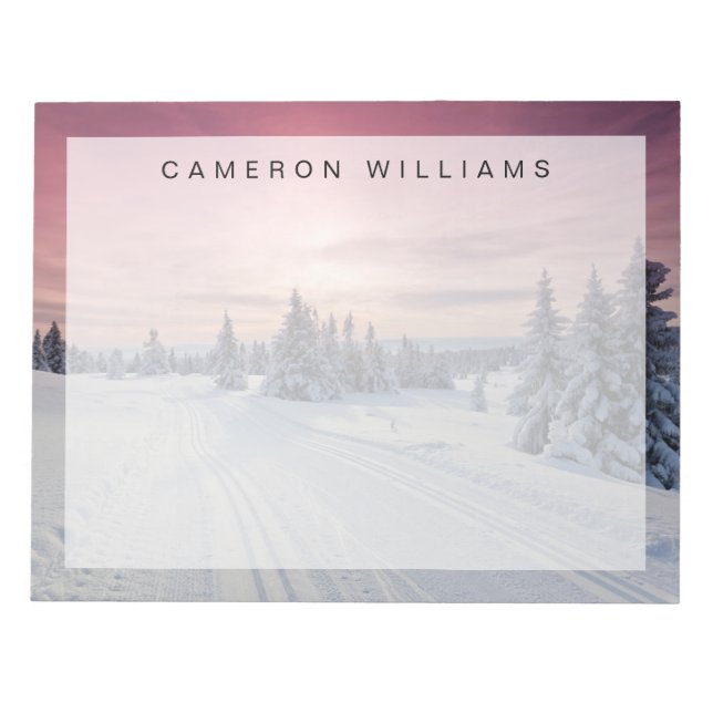 Bloc-note Glace et neige | Lillehammer, Norvège (Devant)