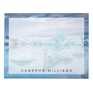 Bloc-note Glace & Neige Lagune de Jokulsarlon, Islande