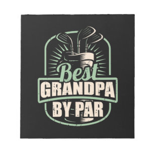 Bloc-note Golfer Best Grand-pa Par Par Par