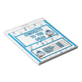 Bloc-note Graduation Barre de bonbons Fête Favoriser Cadeau