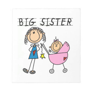 Bloc-note Grande Soeur Avec Petits Cadeaux Soeurs