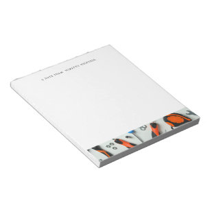 Bloc-note Grappe de construction Notes de nom personnalisé