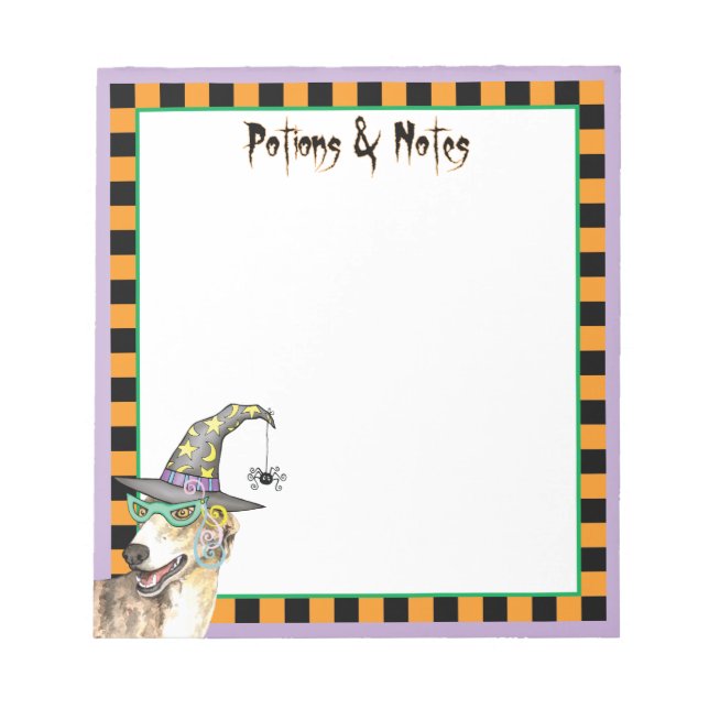 Bloc-note Greyhound Witch (Devant)