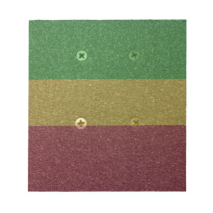 Bloc-note Griptape Rasta Skateboard